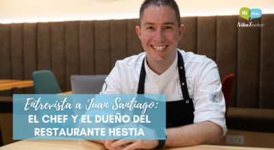 Entrevista a Juan Santiago: el chef y el dueño del restaurante Hestia: Alta cocina, inglés y un secreto